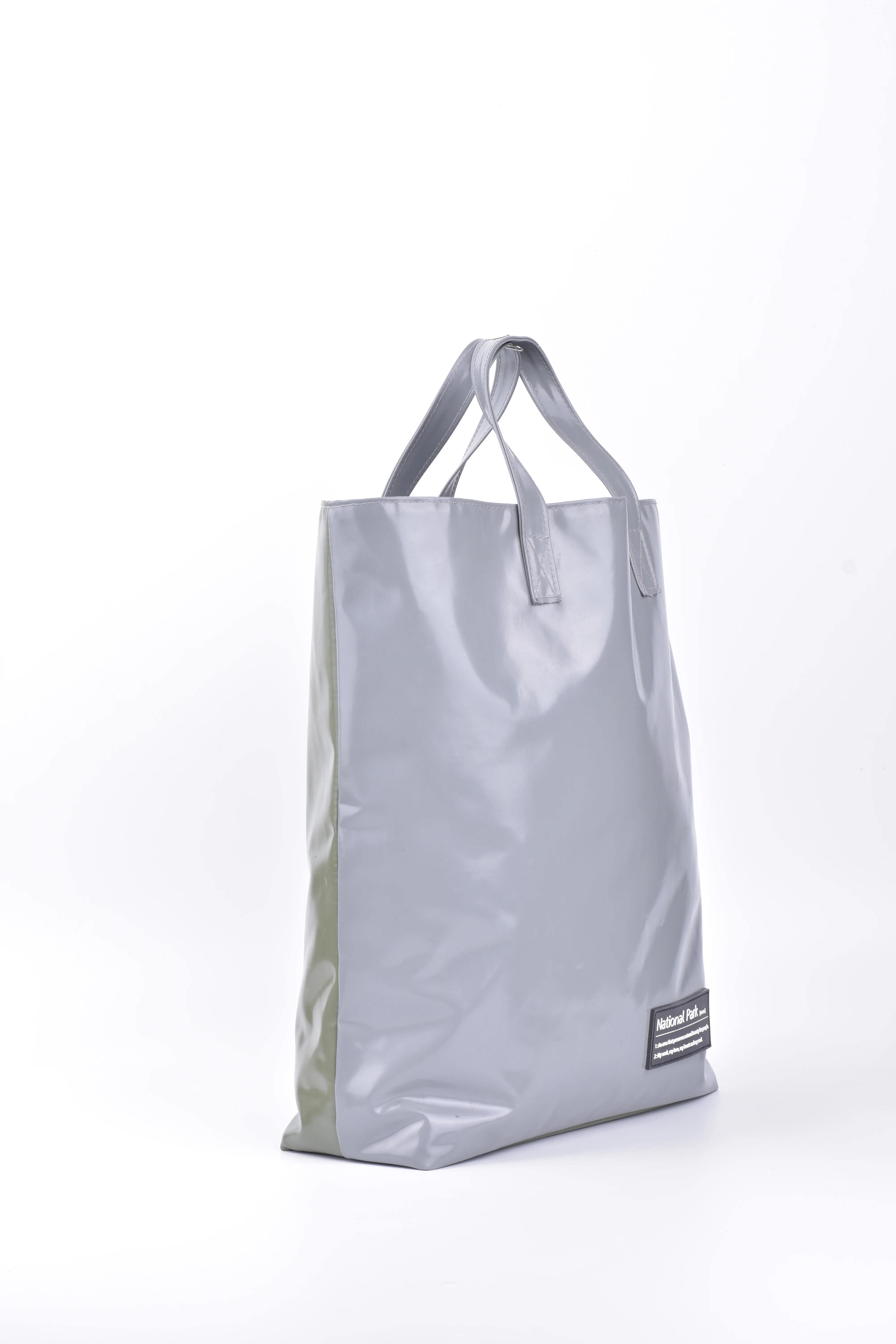ถุงผ้าใบช้อปปิ้ง-TOTE-GRY-GRN - ถุงผ้าใบช้อปปิ้ง-TOTE-GRY-GRN - ภาพที่ 2
