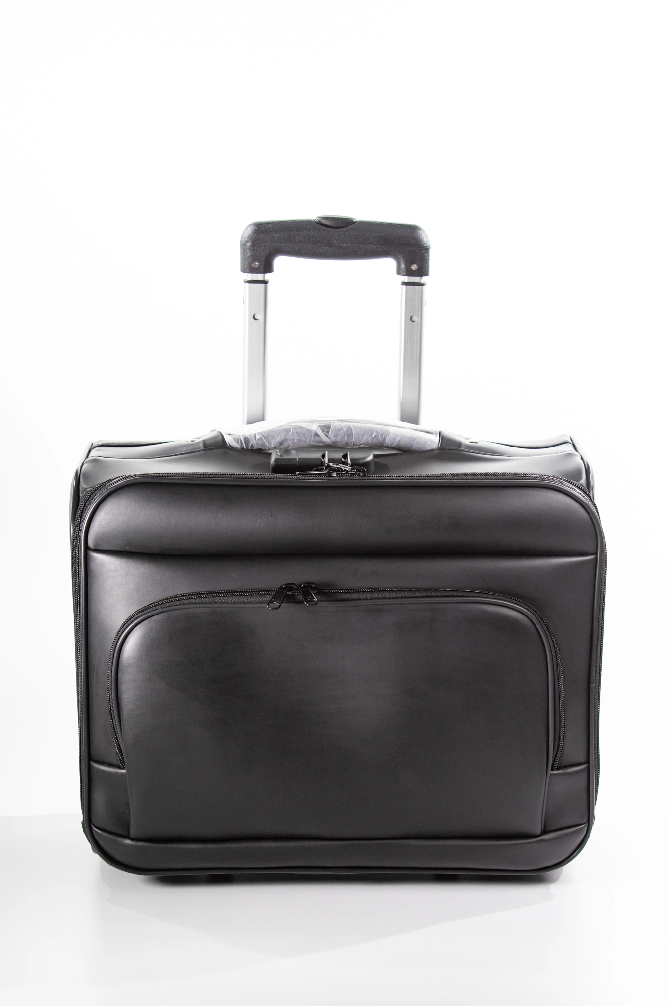 กระเป๋าเดินทาง-BK-TROLLY - ผ้า PVC E-56 หนา 1 มิล ท้องดำ ซับในผ้า 210D สีดำแพง ผ้าซิป
NO.8 สีดำผลิตในไทย หัวซิป No.8 รมดำ คั…